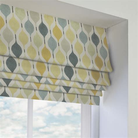 Verve Linen | Roman blinds, Patterned blinds, Home decor hooks