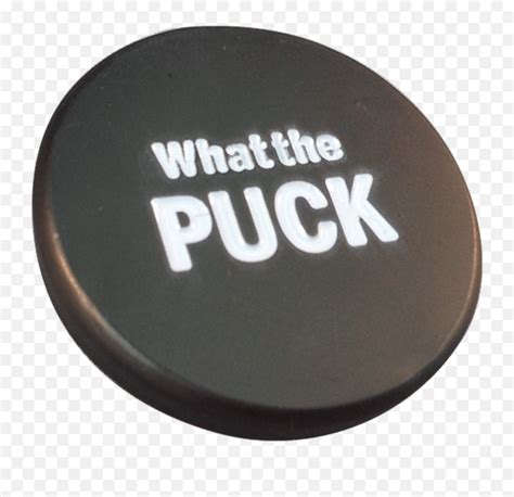 Readygolf Hockey Puck Ball Marker U0026 Hat Clip - What The Puck Golf Puck Emoji,Texting Emojis ...