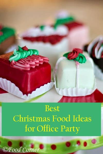 Best Christmas Food Ideas for Office Party - Food Corner