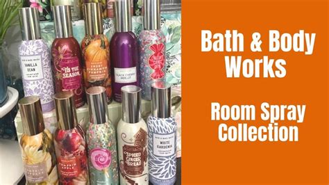 Bath & Body Works Concentrated Room Spray Collection + Chat! - YouTube