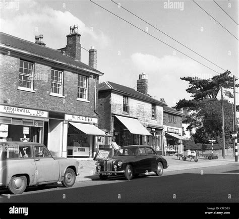 Wolverhampton street scene Penn Road England Uk 1960 Stock Photo - Alamy