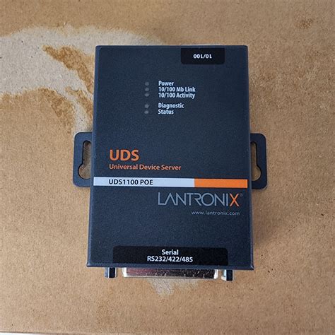 Lantronix Device Server UDS1100 One Port Serial (RS232/ RS422/ RS485 ...