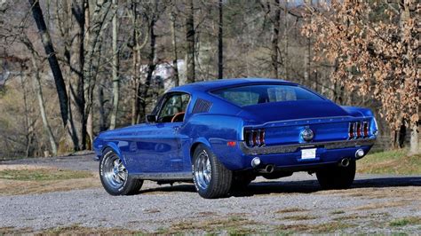 Acapulco Blue 1968 Ford Mustang