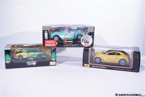 Vintage Die Cast Collectable Racing Cars Lot - shopgoodwill.com