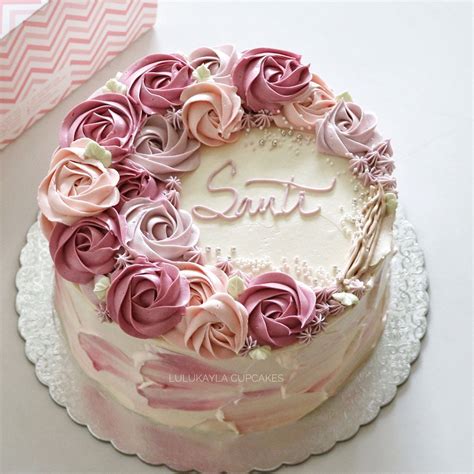 21+ Wonderful Photo of Birthday Cakes With Flowers - davemelillo.com | Birthday cake with ...