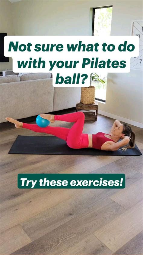 Pilates ball exercises for strong core | Pilates, Pilates barre workout, Yoga ball exercises