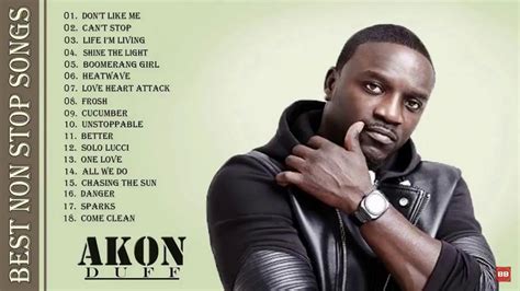 Akon Best Song- Akon The Best Of 2018 - YouTube