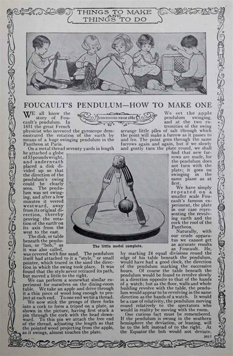 How to Make Your Own Foucault Pendulum Model | Resalvaged