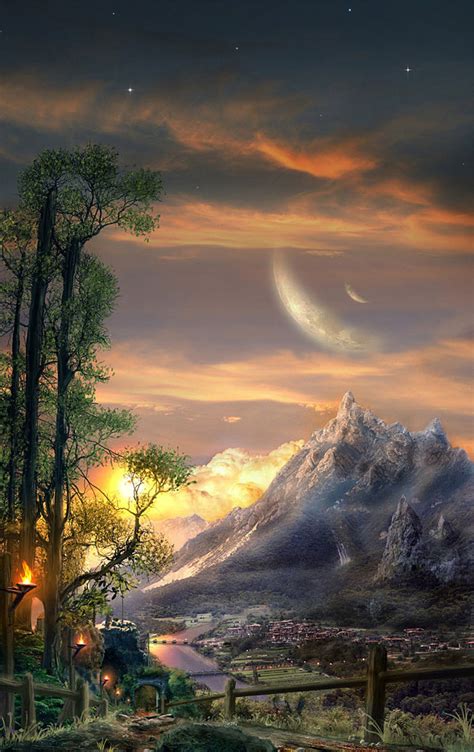 Breathtaking Fantasy Landscapes & Scenery | Fantasy Inspiration