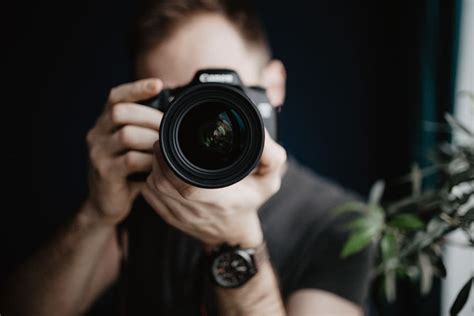 HD wallpaper: Young man taking photos, working, camera, photography ...