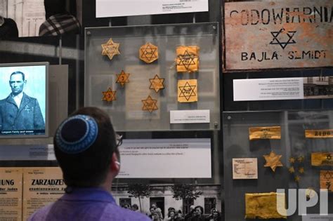 Photo: A Man Looks At Exhibits In The Yad Vashem Holocaust Museum ...