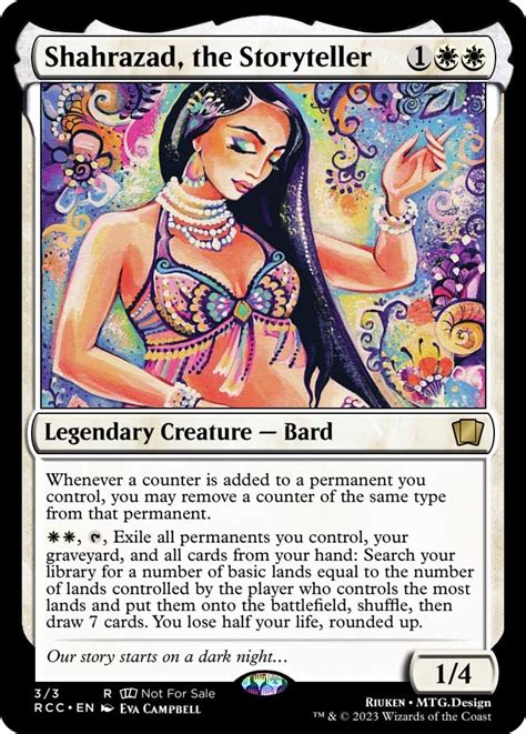 Classic Shahrazad taste for the modern player : r/custommagic