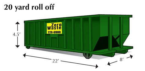 Container Dimensions - Zero Waste