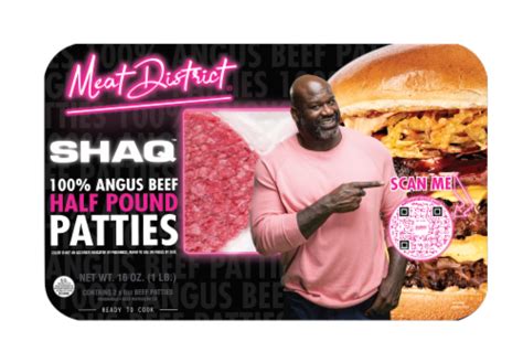 Meat District Shaq Angus Beef Patties, 16 oz - QFC