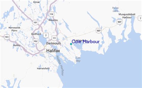 Cole Harbour Tide Station Location Guide