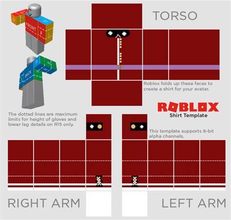 Roblox Uniform Template