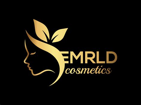 Emrld Cosmetics Logo by Rakibul Hasan🌏| Logo and Brand Designer on Dribbble