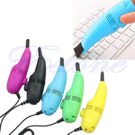 1pc Computer Keyboard Vacuum USB Cleaner Vacuum Cleaner Mini Cleaner Clean Computer Laptop Brush ...