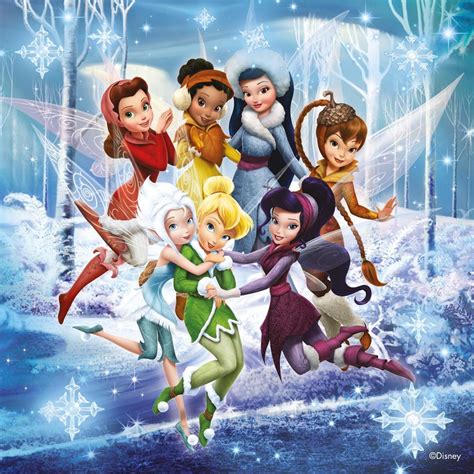 Disney fairies - Tinkerbell, Periwinkle, Rosetta, Iridessa, Silvermist, Fawn, Vidia Fairies ...