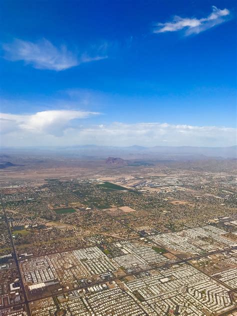 Aerial view of Phoenix, Arizona Phoenix Arizona, Aerial View, Grand Canyon, Grands, Views ...