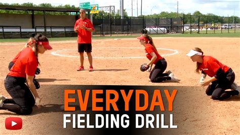 Softball Tips and Techniques - Everyday Fielding Drill - Coach Holly ...