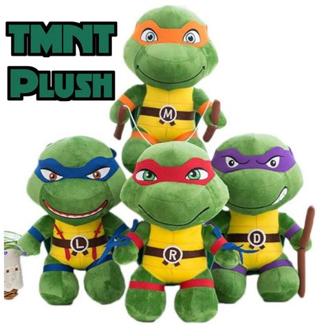 Tmnt Plush Teenage Mutant Ninja Turtles Toy | Etsy