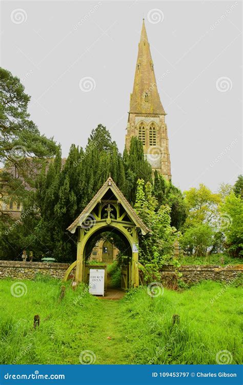 Old Anglo-Saxon church editorial photography. Image of greatbritain - 109453797