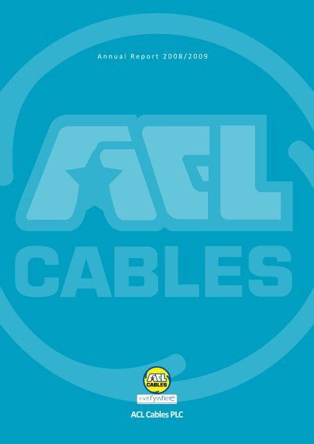 Annual Report 2008 / 2009 - ACL Cables PLC