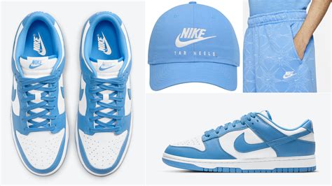 Nike Dunk Low University Blue Shirts Hats Clothing Outfits