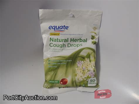 Equate Natural Herbal Cough Drops