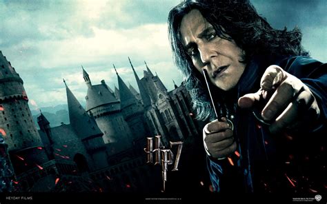 wallpaper harry potter and the deathly hallows, severus snape, alan rickman HD : Widescreen ...