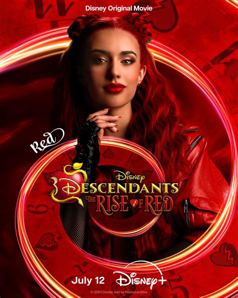 Kylie Cantrall as Red | Descendants: The Rise Of Red | Character poster - Disney Photo (45484932 ...