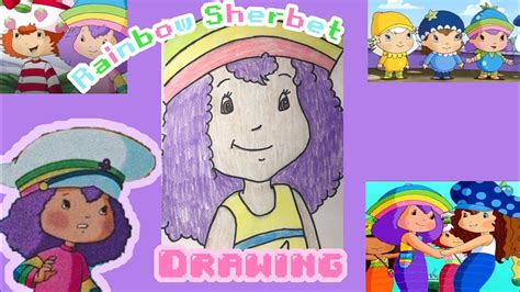 STRAWBERRY SHORTCAKE SERIES: RAINBOW SHERBET SPEED DRAWING - YouTube