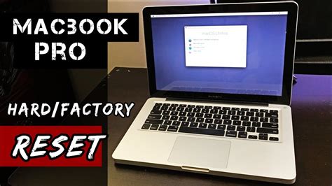 HOW to Factory Reset MacBook Pro /NO DISC/ [Works in 2020] - YouTube