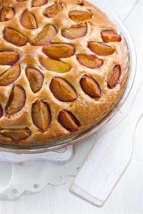 Homemade plum pie | Stock image | Colourbox