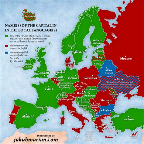 Europe Countries With Capitals Map | Hot Sex Picture