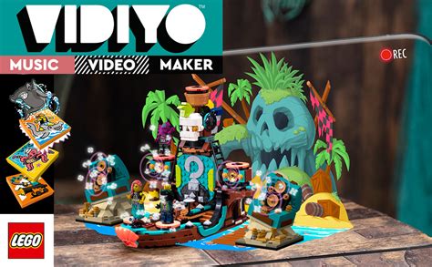 LEGO VIDIYO Punk Pirate Ship 43114 Building Kit Toy; Inspire Kids to Direct and Star in Their ...