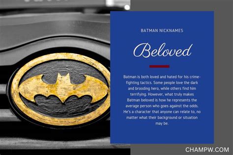 150+ Batman Nicknames That Are Better Than Bruce Wayne