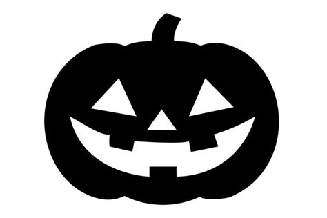 Free Pumpkin SVG Silhouette - Halloween SVG File | Halloween ...