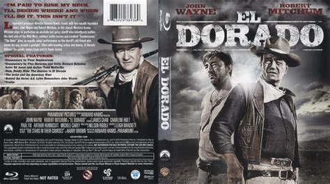 El Dorado (1966) Blu-Ray Cover & label - DVDcover.Com