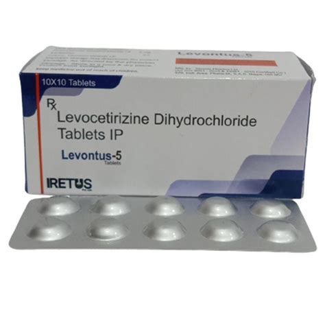 Levocetirizine Dihydrochloride Tablets at Rs 400/box | Pharmaceutical Tablets in Panchkula | ID ...