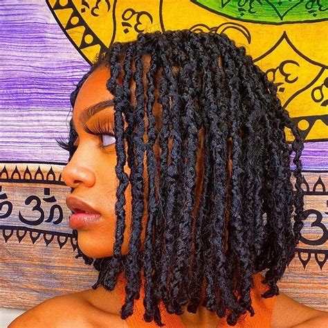 Pin by Andrea Martinez on hairstyle | Faux locs hairstyles, Marley hair ...