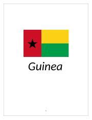 Guinea: A Country of Western Africa with a Rich History and | Course Hero