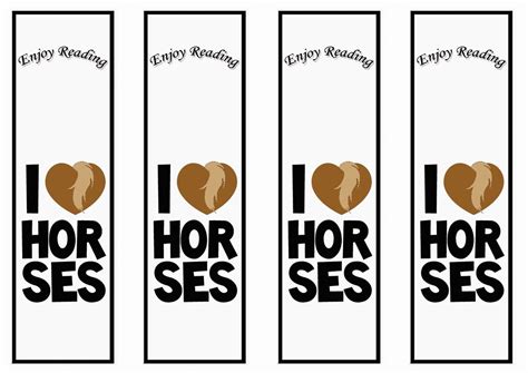 Animals | Horse birthday, Cute bookmarks, Bookmarks