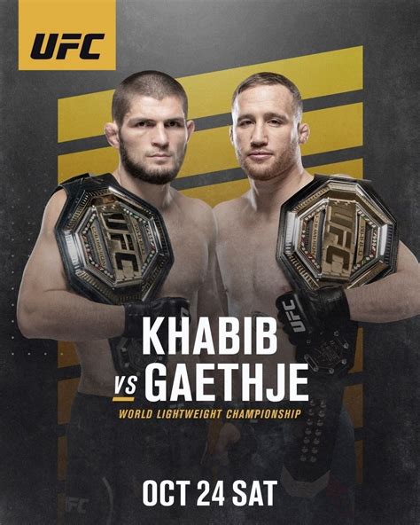 UFC 254: Nurmagomedov vs Gaethje – The Breakdown: - Attack The Back