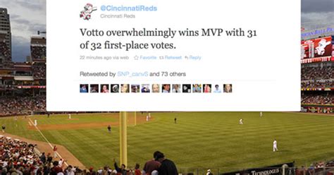 Joey Votto wins MVP award