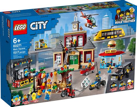 Brickfinder - lego city main square 60271 – 01