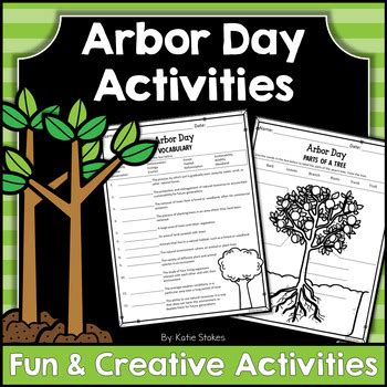 Arbor Day Activities by Katie Stokes | TPT