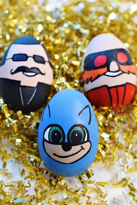 Easter Eggs With Sonic The Hedgehog! Thanks Amy! @asthebunnyhops