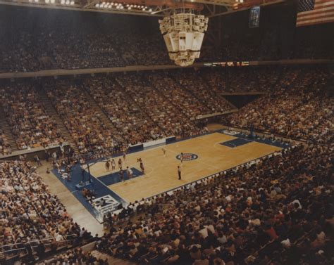 Photo taken inside Rupp Arena named for coach Adolph Rupp during a UK ...